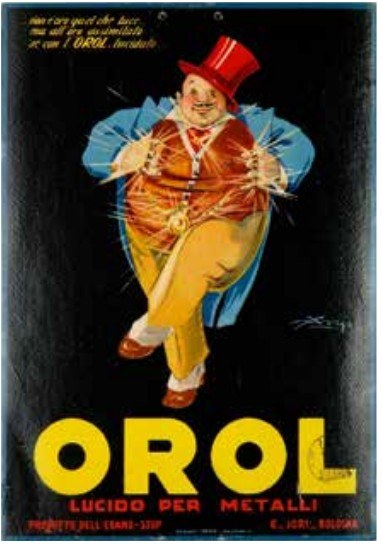 ARGO, Orol, 1925-1926 ca., litografia su cartoncino – Museo Nazionale Collezione Salce (p. 197)