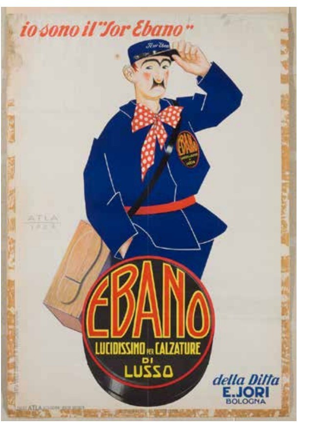 ATLA, «Io sono il Sor Ebano», 1928, litografia (p. 83, fig. 10)
