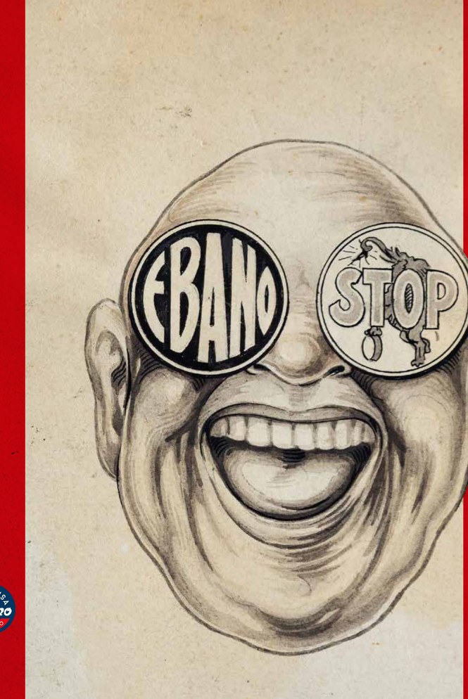 Copertina del catalogo «Un sogno lucido» – faccione Ebano/Stop (ARGO, 1926)